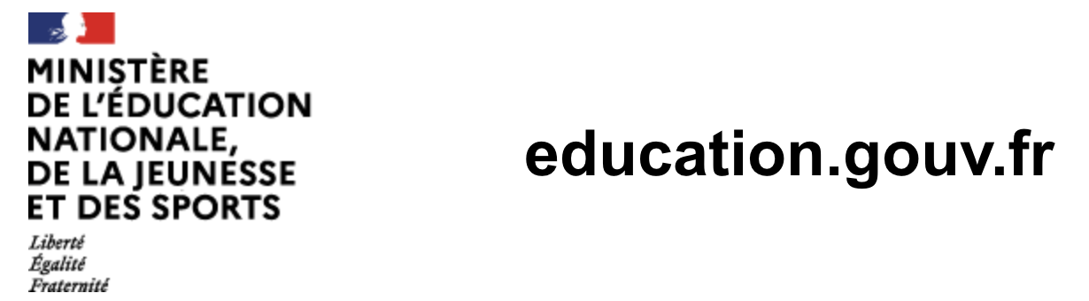 Logo ministère Education nationale